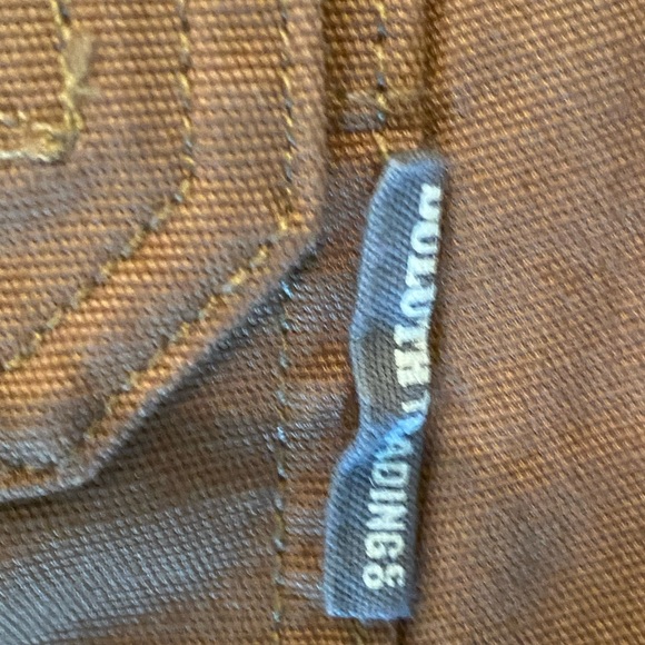 Duluth Trading Mens Brown Relaxed Fit Flex Fire Hose Cargo Pants / Size 46 x 30 - Picture 8 of 15